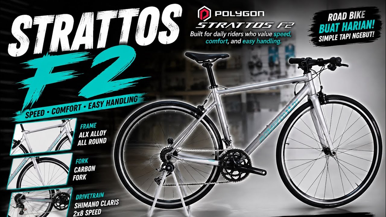 Polygon Stratus Polygon Strattos F2 | Simple Tapi Ngebut - YouTube