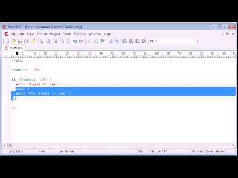 Beginner PHP Tutorial 19 if else if Statement