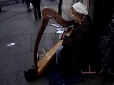 Harp player