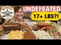 Biggest bbq challenge ever trax bbq  undefeated and seriously impossible over 15 lbs  mom vs food