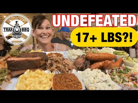 Biggest Bbq Challenge Ever Trax Bbq | Undefeated And Seriously Impossible Over 15 Lbs | Mom Vs Food