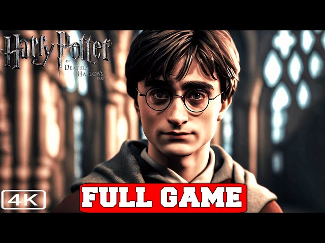 HARRY POTTER AND THE DEATHLY HALLOWS PART 1 Gameplay Walkthrough FULL GAME - No Commentary (PC 4K)
