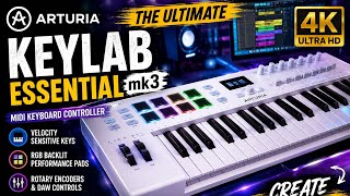 Arturia KeyLab Essential mk3 – The Ultimate MIDI Keyboard in 2026 | Cinematic 4K Showcase