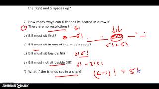 U2D5 - Mixed Counting Q? - Mathematics of Data Management (MDM4U)