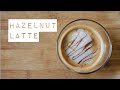 Latte aux noisettes coffeeseries coffee  v042