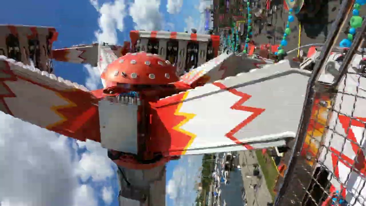 Holiday Park Szczecin 2024 - karuzela Loop Fighter (Boos) on ride 1