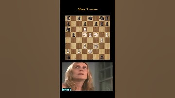 ♟️CheckMate in just 3 moves,you Easily solve this😍#chess #memes