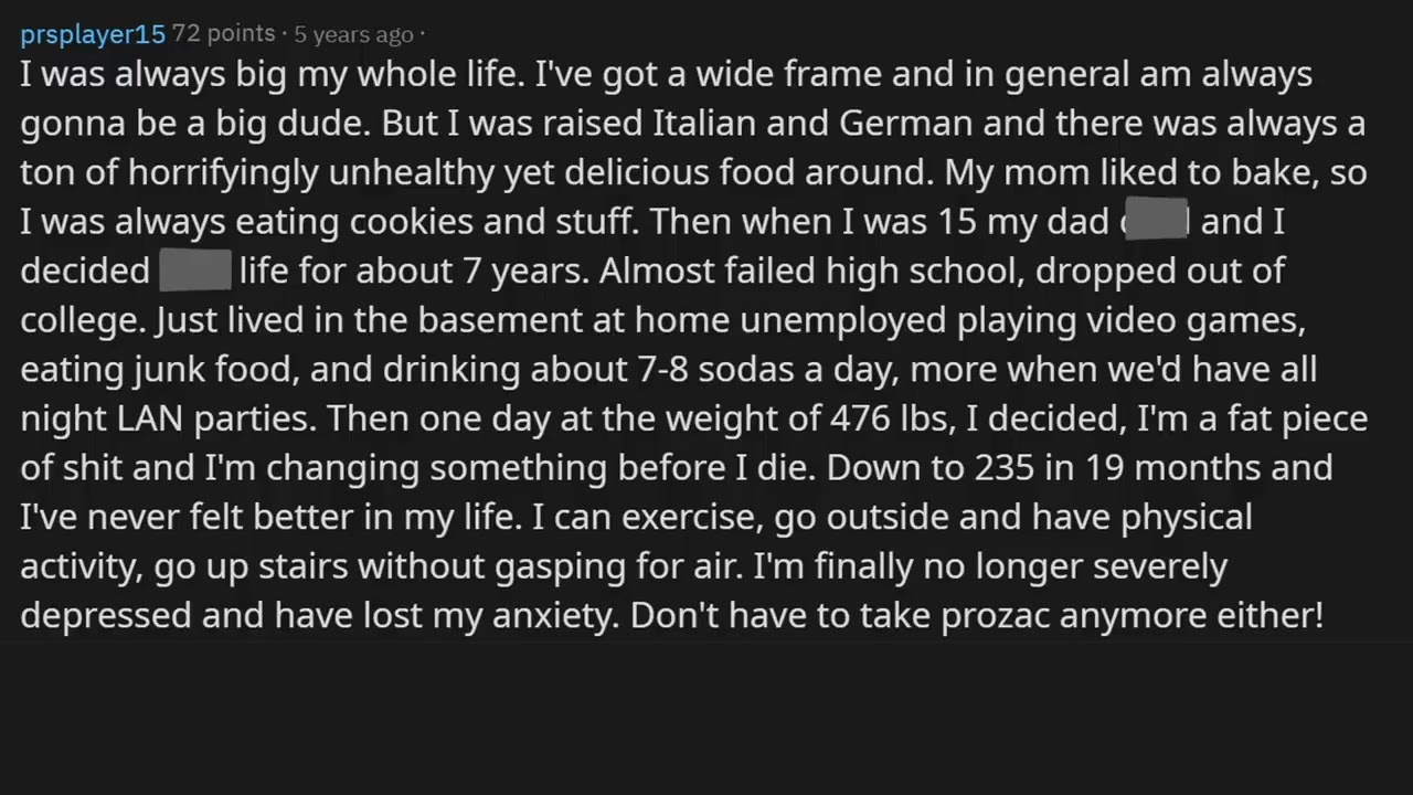 Fat People Reveal How It Happened