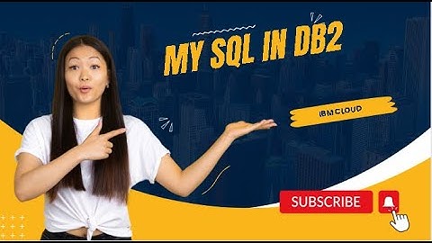 My SQL Query in  IBM Cloud ( db2.)