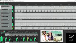 Canudinho - Gusttavo Lima e Ana Castela (drumless,sem bateria,Multitrack)