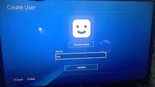 HOW TO CREATE USER IN PS4 OFFLINE