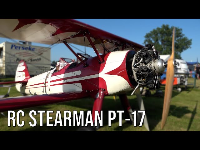 スーパーステアマン SUPER STEARMAN 40　ラジコン飛行機 Gigantic! RC Super Stearman Huge Scale RC Plane, Extremely