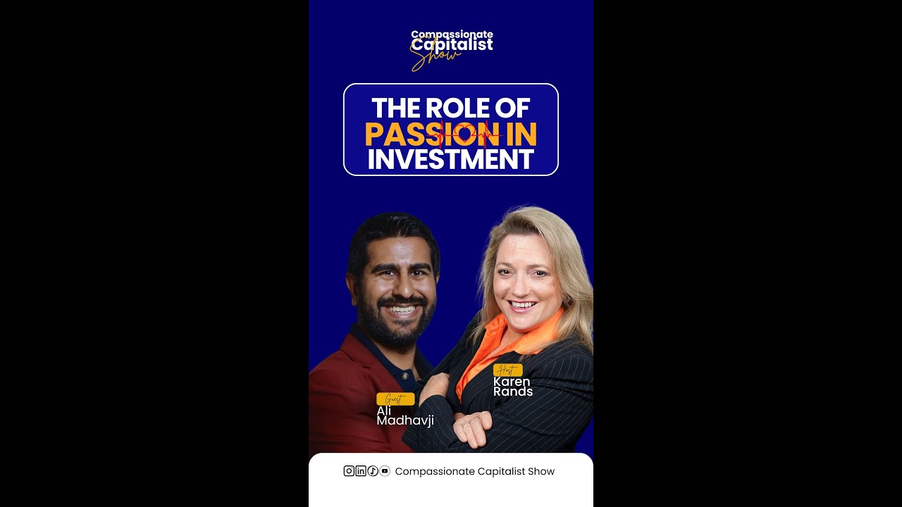 "Numbers matter in investing — but passion is the spark that keeps the engine running