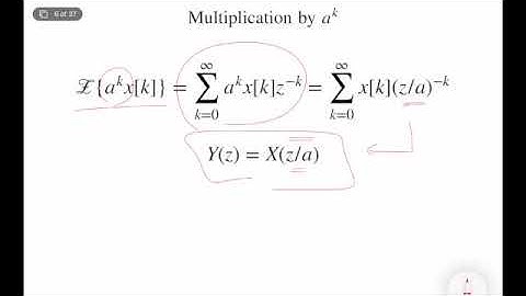 Discrete-Time-Systems - Z-transform Properties & Theorems (Lecture 2 - Part III)