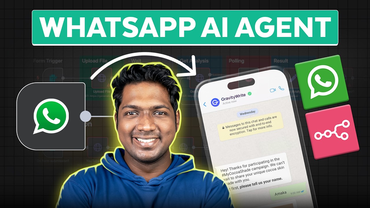 How I Built a WhatsApp AI Agent for My Online Store – Full Tutorial !