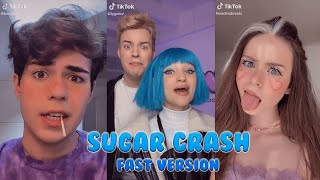 Video thumbnail of "Sugar crash fast version"