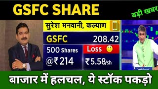 GSFC share latest news 🔴 GSFC share today update, market trends, and fundamental analysis