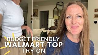 Budget Friendly Walmart Top Try On