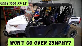 Odes 1000 X4 LT. Fixing what another shop couldn't figure out.