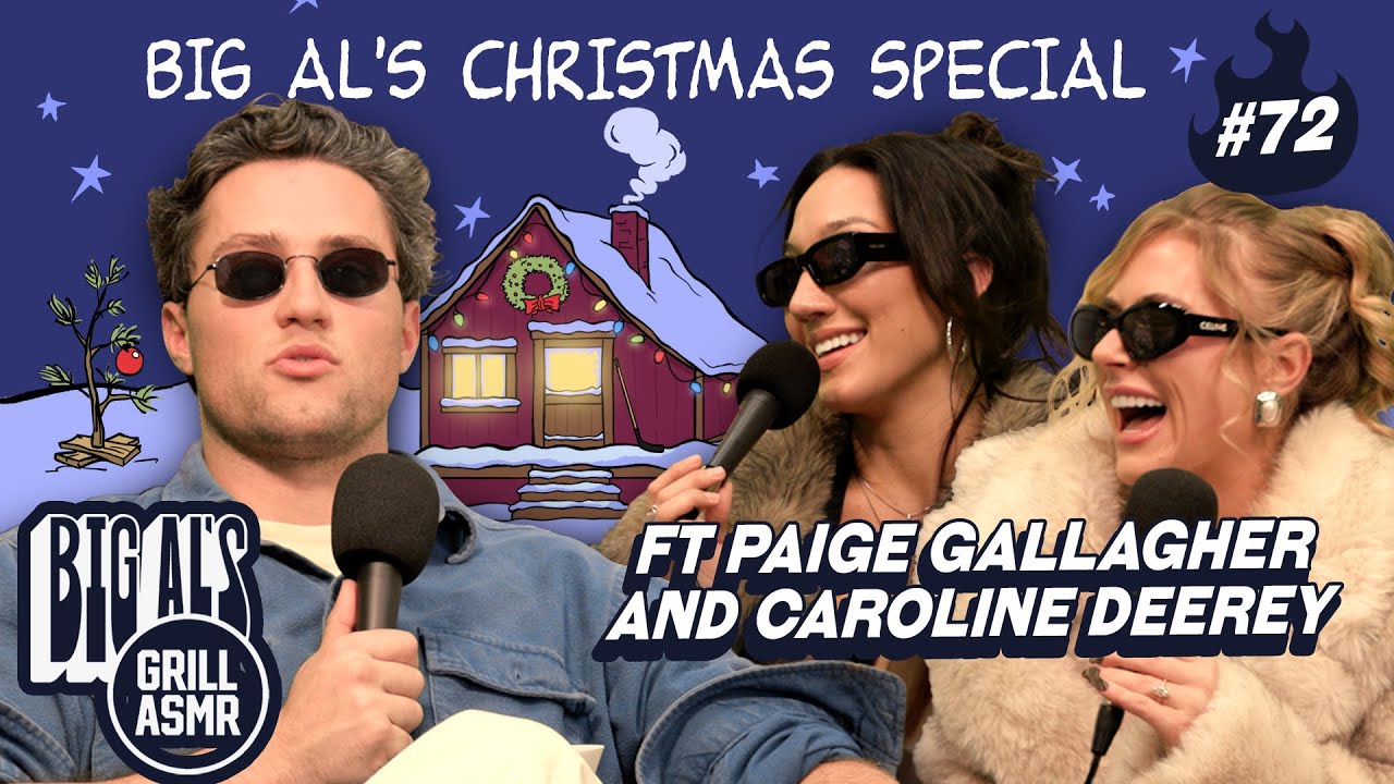 Big Al’s Christmas Special ft. Paige Gallagher & Caroline Deery | Big Al’s Grill ASMR Ep. 72