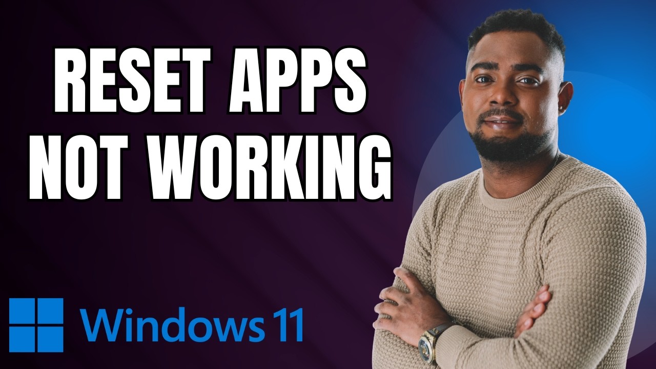 Fix Windows 11 Apps Fast – How to Reset Any App Easily - YouTube