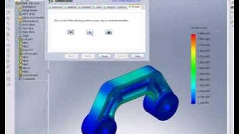 Demo of New Part Design Optimization Features in SolidWorks