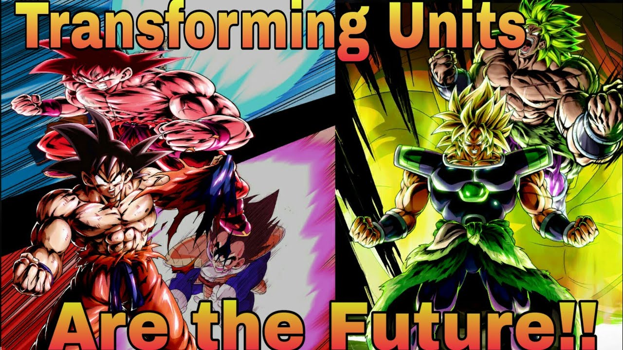 Transforming Units Are The Future!!Kaioken Goku and Full Power Ssj