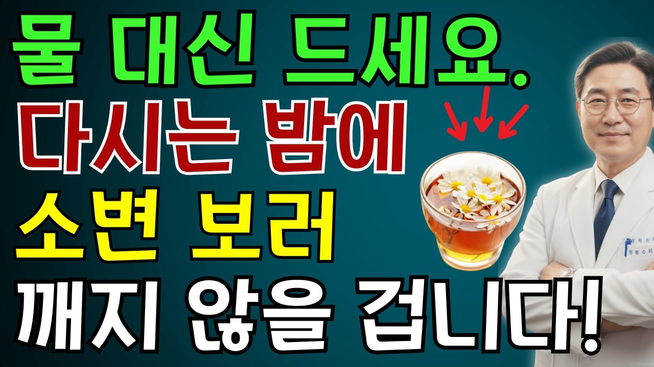 비뇨기과 의사: 밤에 깨나요? 물 대신 드세요.다시는 밤에 소변 보러 깨지 않을 겁니다! | 노인 건강 | 의사가 말하는 습관