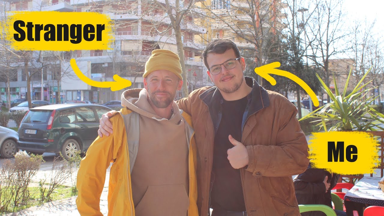 Inviting STRANGERS to their favorite restaurant for free || Vlora, Albania