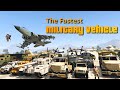 GTA V Which is the Fastest Military Vehicle | Top Speed