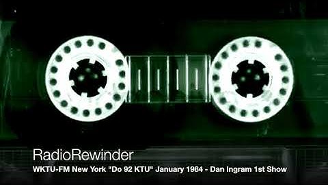 WKTU New York Dan Ingram on 92KTU 1985