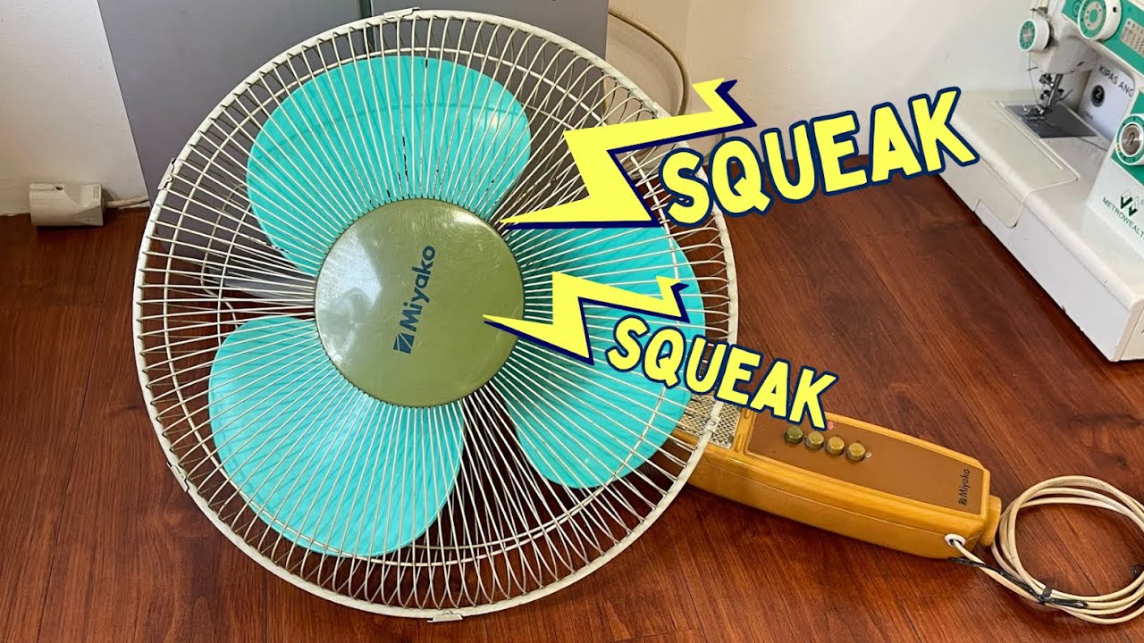Let’s Fix It! | Squeaky Miyako 16” Fan - YouTube