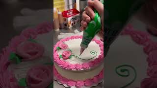 Decorate a cake order with me!