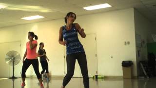 Zumba "Boogie Shoes" Glee version