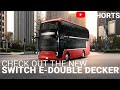 Switch EiV22 Electric Double Decker bus unveiled | #Shorts | Motown India