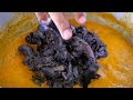 Village Food in Thailand - UNIQUE BLACK CHICKEN!! | Best Thai Food in Trang (ตรัง), Thailand