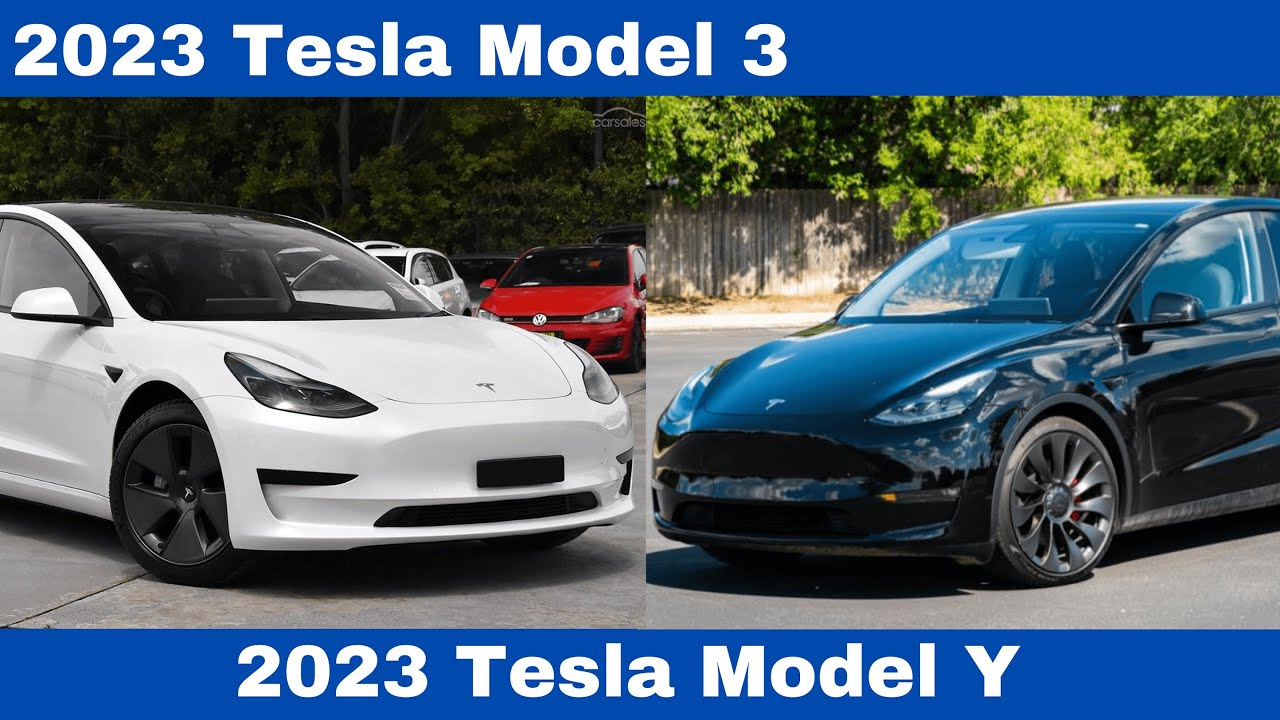 2023 Tesla Model 3 vs. 2023 Tesla Model Y: How They Compare