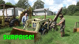 WILL IT START? Abandoned Backhoe with Surprise