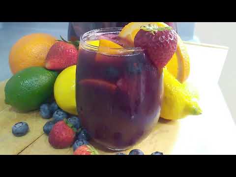 DIY Citrus Berry Sangria