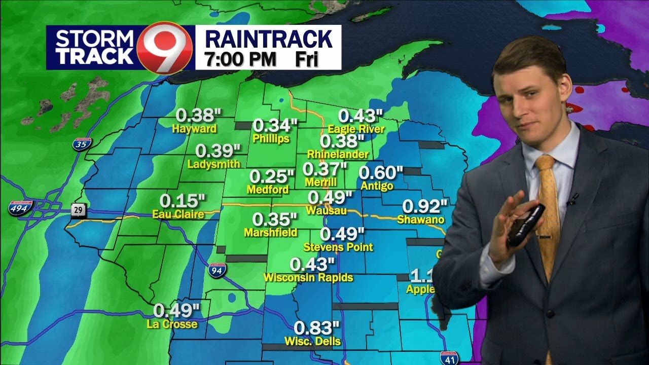 Clouds and rain possible tonight - YouTube