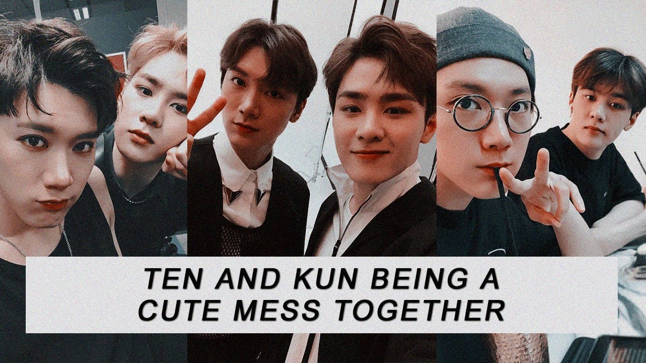Ten and Kun being a cute mess together.