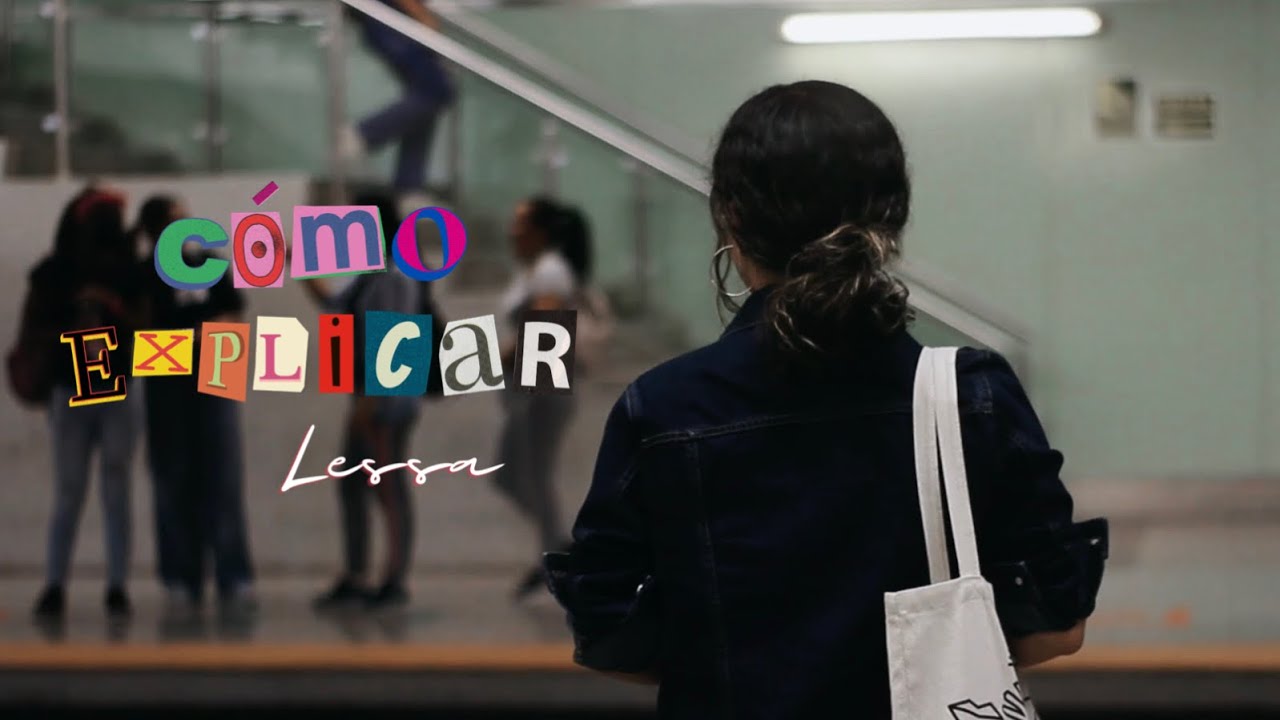 LESSA “Cómo explicar” (visualizer) - YouTube