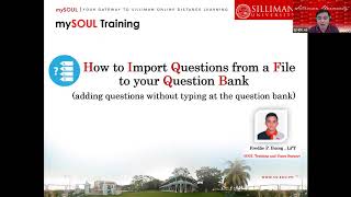 Importing Questions from a File to Your Question Bank