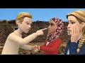 نورية ضربت سهام وبردت جنونها فيها وياسين جا لعندها وتعصب عليها وداها من دار باها بسيف عليها mp3