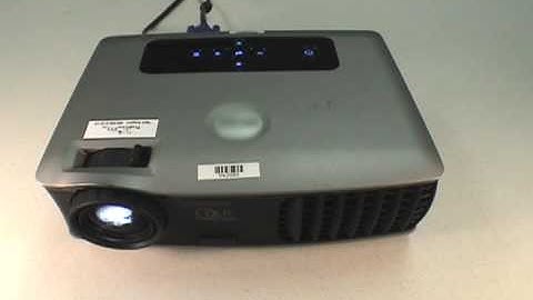 How to Connect your PC Laptop to a Dell LCD Projector from Projector123.com