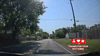 Sterling Avenue, Independence Missouri 4K #kansascity #driving #missouri