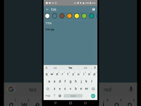 Google Keep with React Native