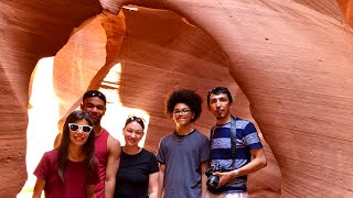 What is Lower Antelope Canyon like on a road trip? — featuring Hilton&Jenn DC