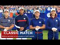 Woods  reed vs molinari  fleetwood  extended highlights  2018 ryder cup