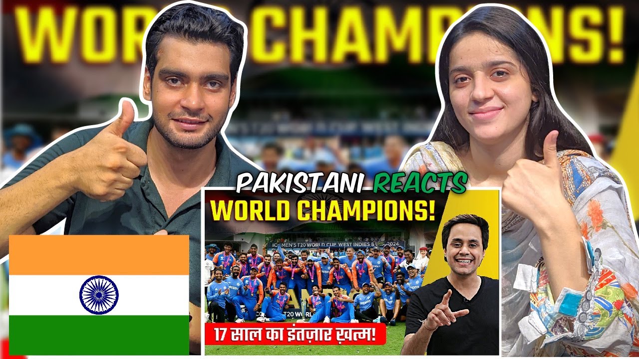 Pakistani Reaction On India Won T20 World Cup 2024 | IND Vs SA Final | Rohit Sharma And Virat Kholi